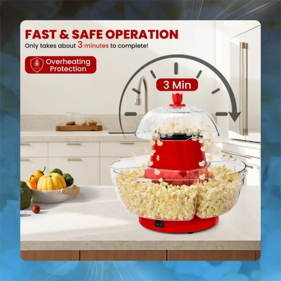 Oil-Free Popcorn Maker