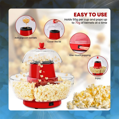 Oil-Free Popcorn Maker