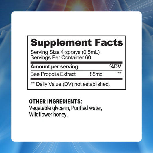Propolis Sore Throat & Immune Spray