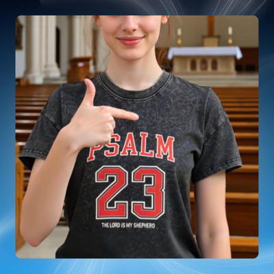 Vintage Wash PSALM T-Shirt