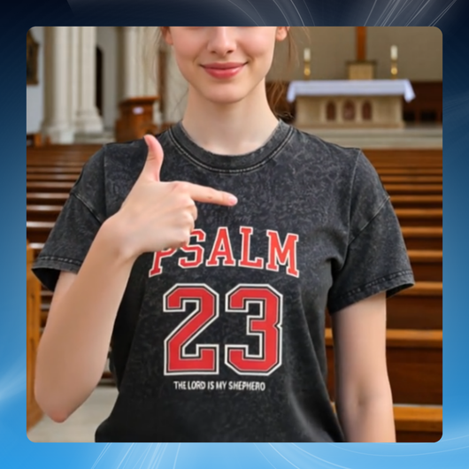 Vintage Wash PSALM T-Shirt