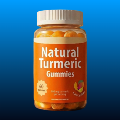 Natural Turmeric Gummies 500mg