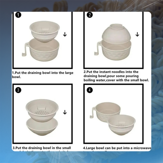 Microwave Ramen Bowl Set