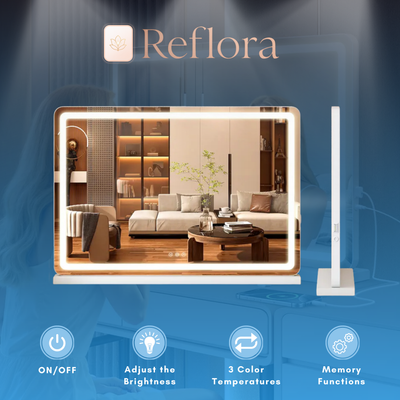 Reflora - LED Vanity Makeup Mirror