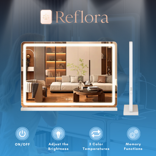 Reflora - LED Vanity Makeup Mirror
