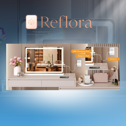 Reflora - LED Vanity Makeup Mirror