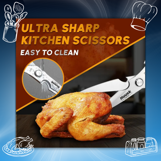 Japanese Steel Kitchen Scissors