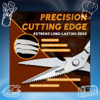 Japanese Steel Kitchen Scissors