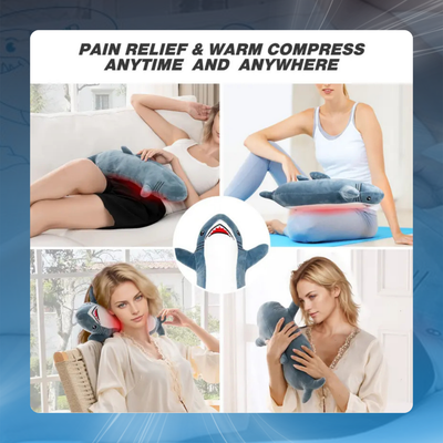 Shark Plush Heat Therapy Pad