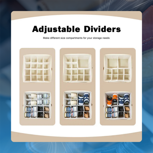 Foldable Shoe Organizer for Closet