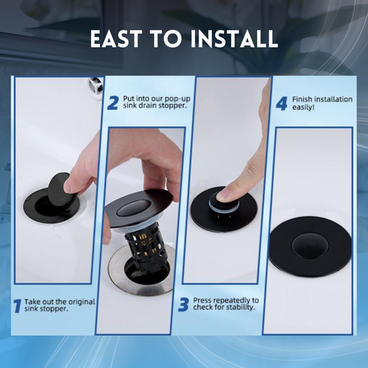 3-in-1 Bathroom Sink Drain Strainer