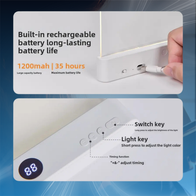 Smart LED Flat Reading Lamp