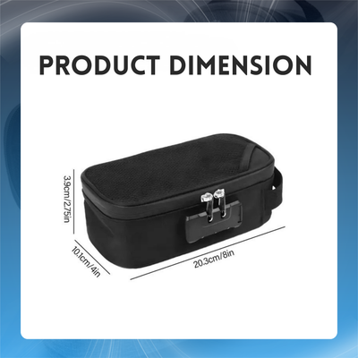 Portable Smell Proof Pouch with Lock