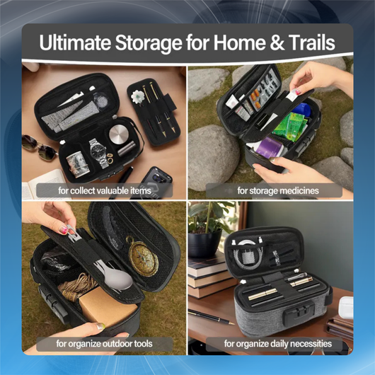 Portable Smell Proof Pouch with Lock