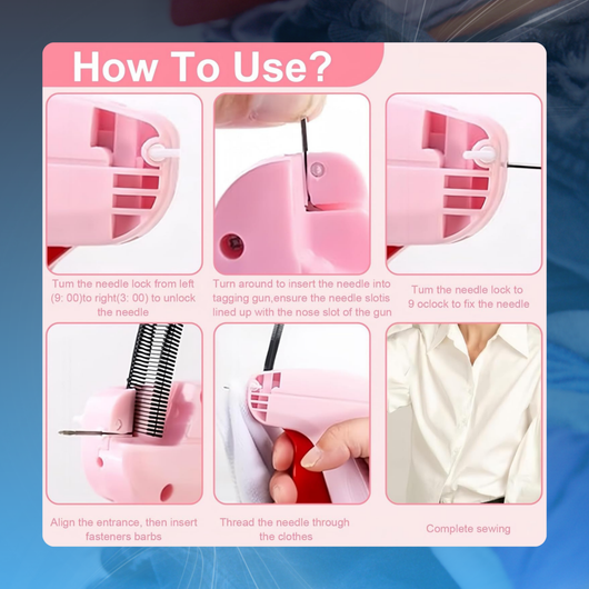 Instant Clothing Repair Stitch Gun