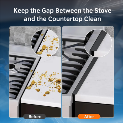 Retractable Heat Resistant Stove Gap Cover