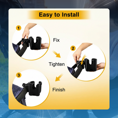 Universal Stroller Cup with Phone Holder