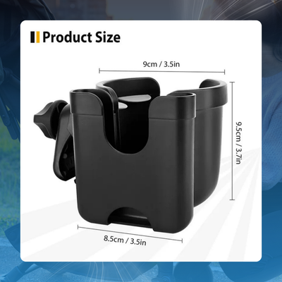 Universal Stroller Cup with Phone Holder