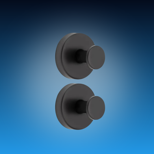 Waterproof Suction Cup Hooks (2 Pack)