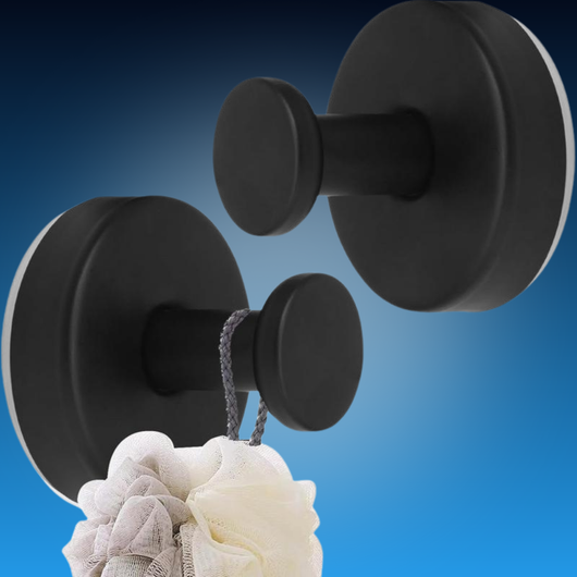 Waterproof Suction Cup Hooks (2 Pack)