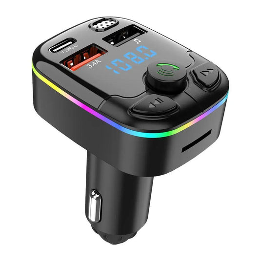 Bluetooth 5.0 Car FM Transmitter [VIP]