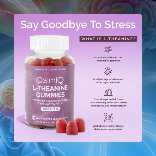 Premium L-Theanine Gummies – Calm, Focus & Mental Balance