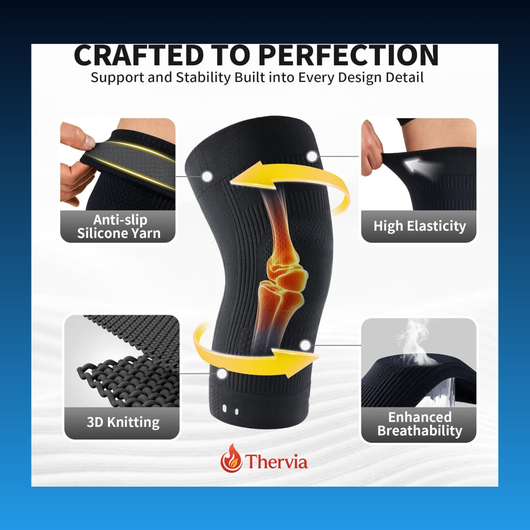 Thervia – Wormwood Heated Knee Sleeve