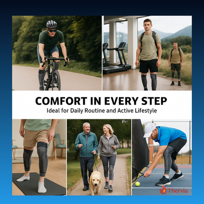 Thervia – Wormwood Heated Knee Sleeve