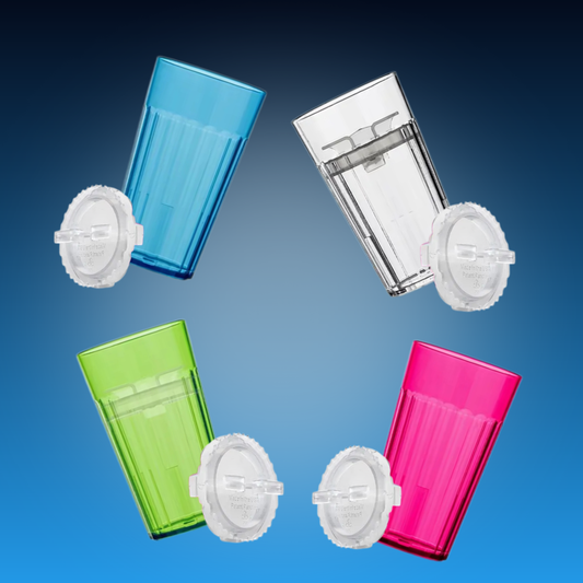 Spill-Reducing Toddler Training Cups (4-Pack)