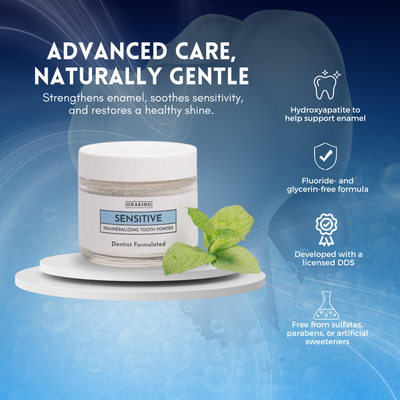 Enhanced Remineralizing Tooth Powder