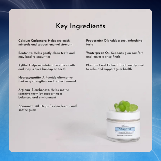 Enhanced Remineralizing Tooth Powder