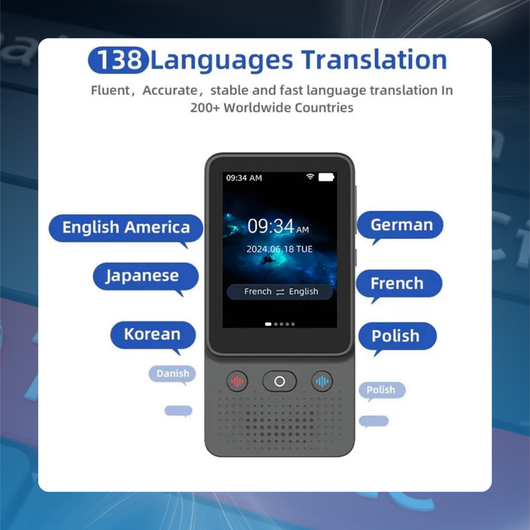 Smart Language Translator Device