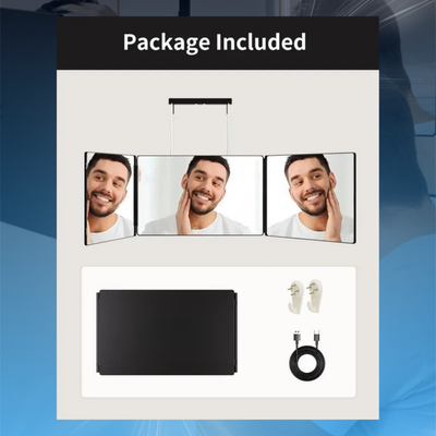 Portable 360° Trifold Mirror