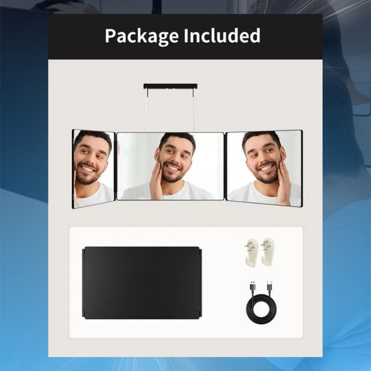 Portable 360° Trifold Mirror