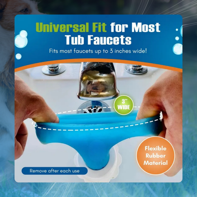 Slip-On Tub Faucet Sprayer with 5 ft Hose
