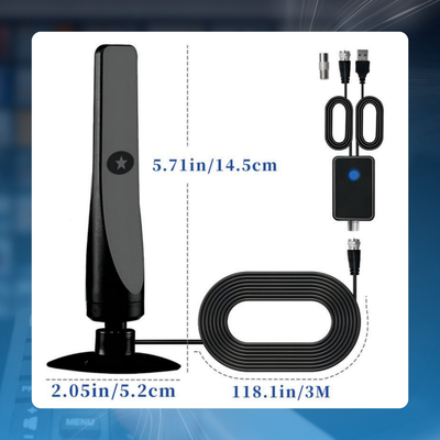 HDTV Antenna with Signal Amplifier