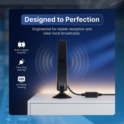HDTV Antenna with Signal Amplifier