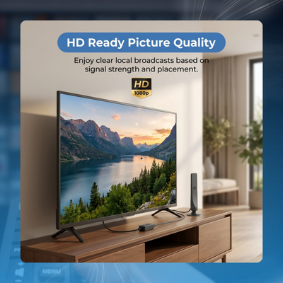 HDTV Antenna with Signal Amplifier