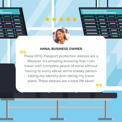 TravelShield Passport RFID Blocker