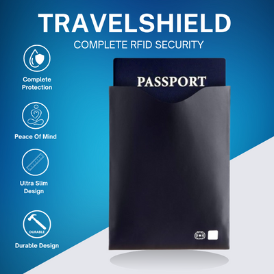 TravelShield Passport RFID Blocker