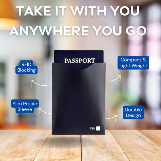 TravelShield Passport RFID Blocker