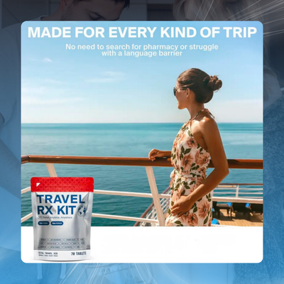 Compact Travel Medicine Kit