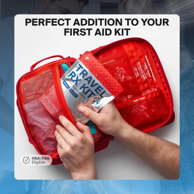 Compact Travel Medicine Kit