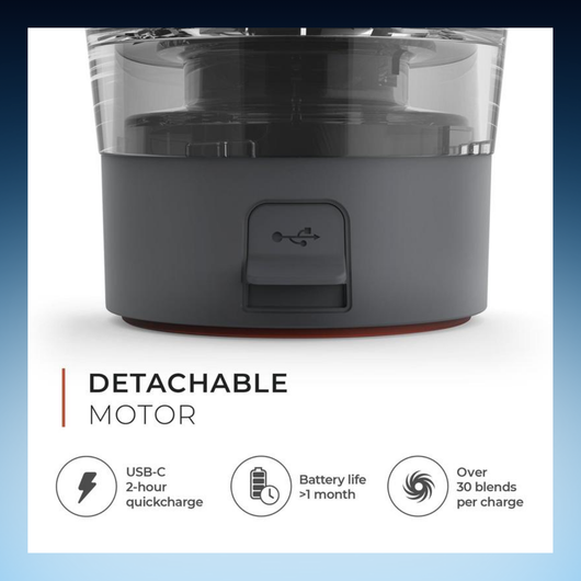 Vortex Electric Shaker Bottle