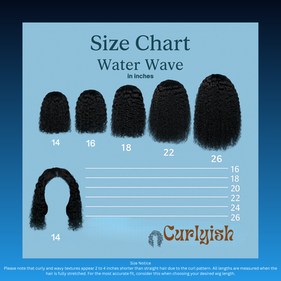 Curlyish - Water Wave Wig