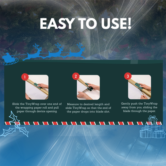 Easy Gift Wrap Cutting Tool
