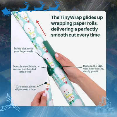 Easy Gift Wrap Cutting Tool
