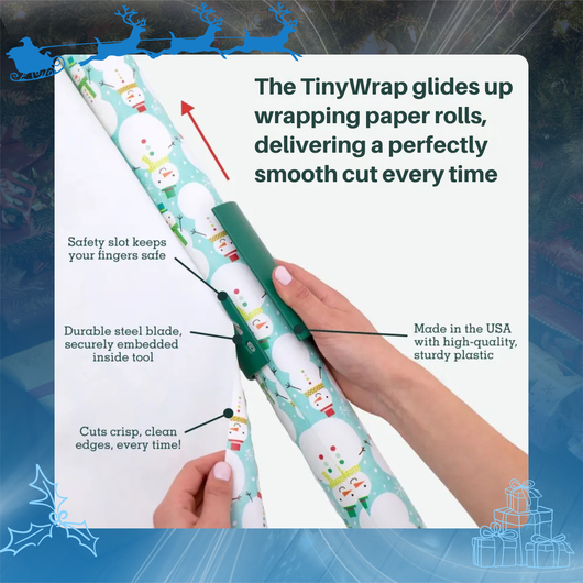 Easy Gift Wrap Cutting Tool