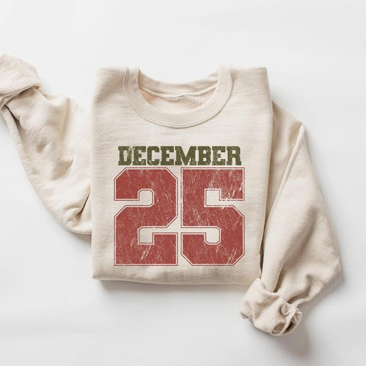 Retro Christmas Crewneck Sweatshirt