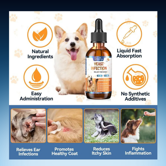 Dog Ear & Skin Relief Drops – Bacon Flavor, Itch & Allergy Relief